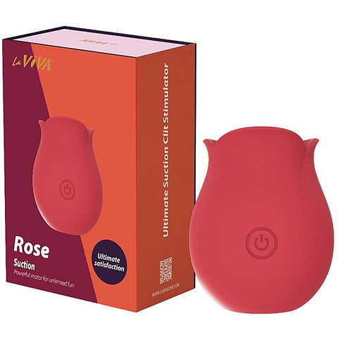 Rose Petal Tapping Clitoral Vibrator by La Viva - Clit Ticklers and Pulsators