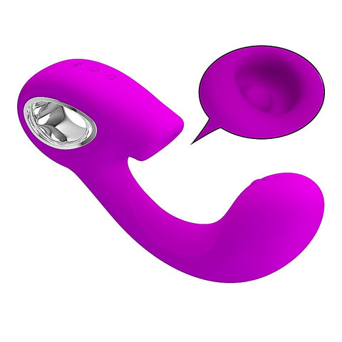 Sibel Rechargeable Tapping G Spot Vibrator by Baile - G-Spot Vibrators