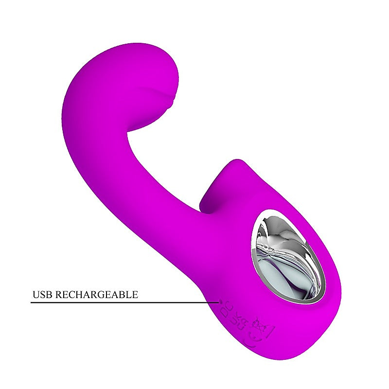 Sibel Rechargeable Tapping G Spot Vibrator by Baile - G-Spot Vibrators