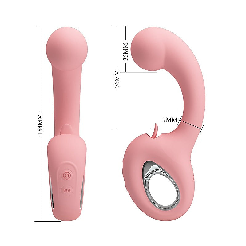 Erynnyes Rechargeable Silicone G Spot Massager by Baile - G-Spot Vibrators