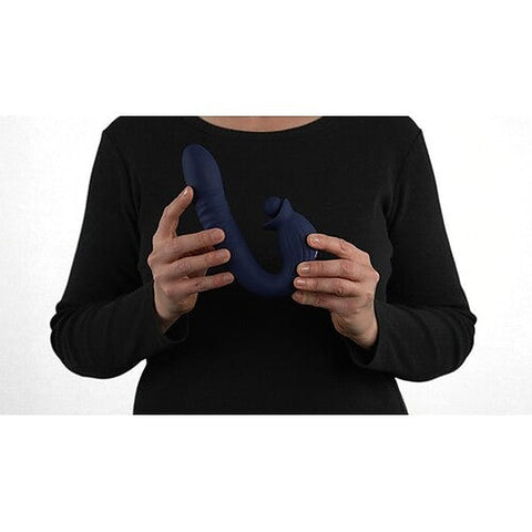 THE BIG BALLER Thrusting Rabbit Vibrator by Adam & Eve - Rabbit Vibrators