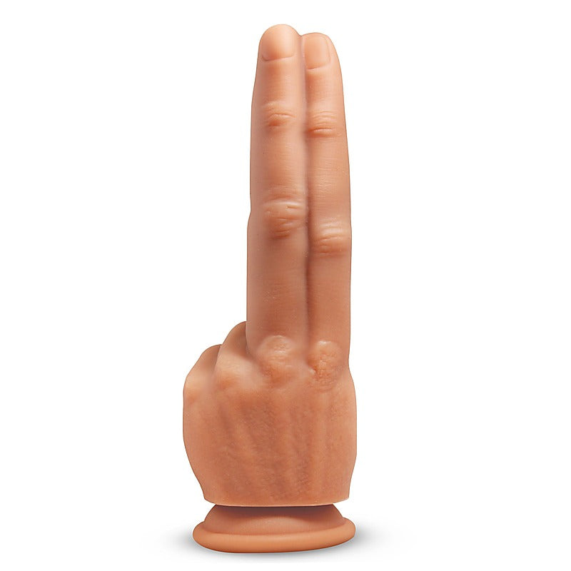 Master Series The Pleaser Double Finger Dildo by XR Brands - Realistic Dildos