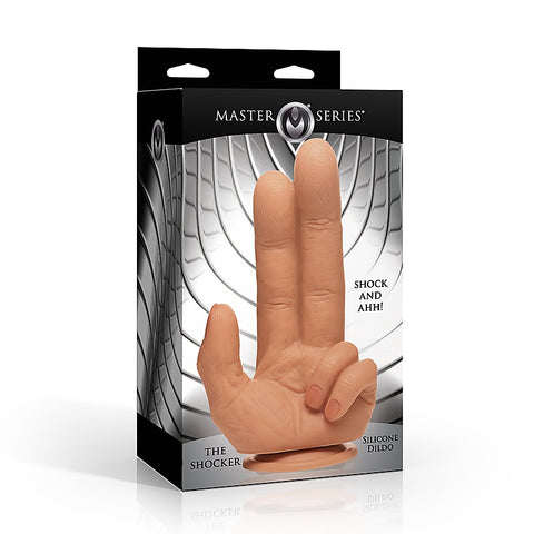 The Shocker Realistic Finger Dildo by XR Brands - Realistic Dildos