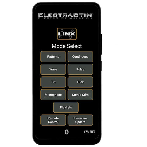 LINX App Connectable Controller by Electrastim - Electro Sex