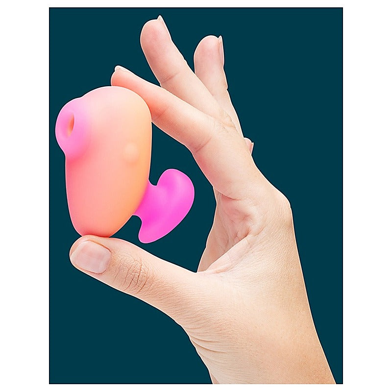 Romp Kiss Clitoral Suction Stimulator by Love Honey - Clit Ticklers and Pulsators
