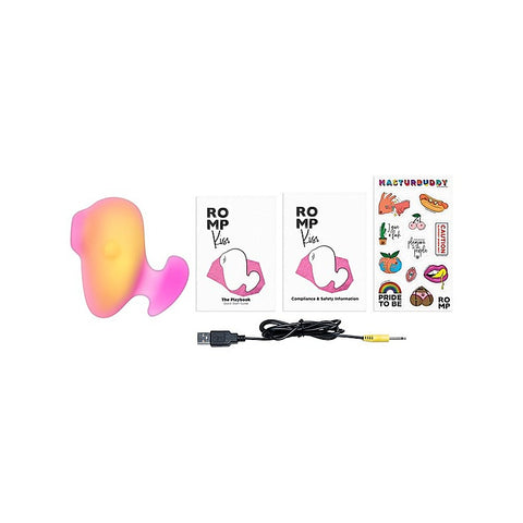 Romp Kiss Clitoral Suction Stimulator by Love Honey - Clit Ticklers and Pulsators