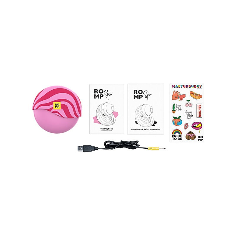ROMP Spin Clitoral Vibrator by Love Honey - Clit Ticklers and Pulsators