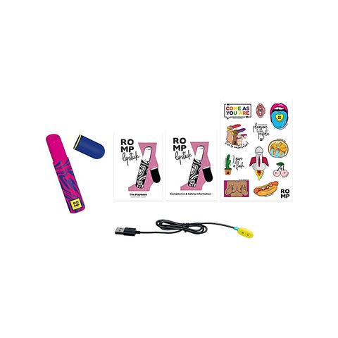 Romp Lipstick Pleasure Air Clitoral Vibrator by Love Honey - Clit Ticklers and Pulsators