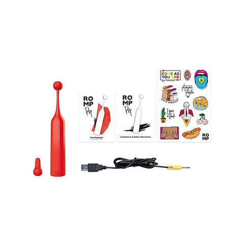 Romp Pop High Frequency Clitoral Stimulator by Love Honey - Clit Ticklers and Pulsators