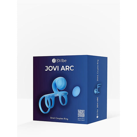 Snail JOVI Arc Couples Vibrating Cock Ring by SVibe - Vibrating Cock Rings