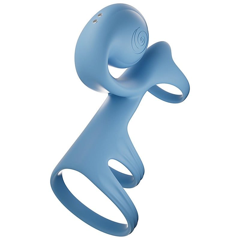 Snail JOVI Arc Couples Vibrating Cock Ring by SVibe - Vibrating Cock Rings