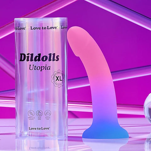 LOVE TO LOVE DILDOLLS Utopia Silicone Dildo - Realistic Dildos