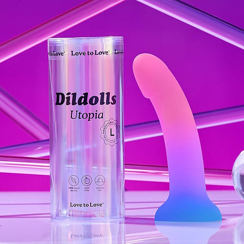 LOVE TO LOVE DILDOLLS Utopia Silicone Dildo - Realistic Dildos