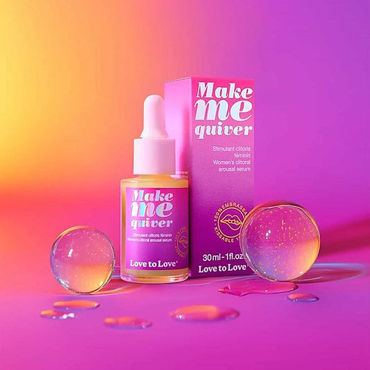 Make Me Quiver Clitoral Arousal Serum Lubricant - Massage Oils and Lubricants