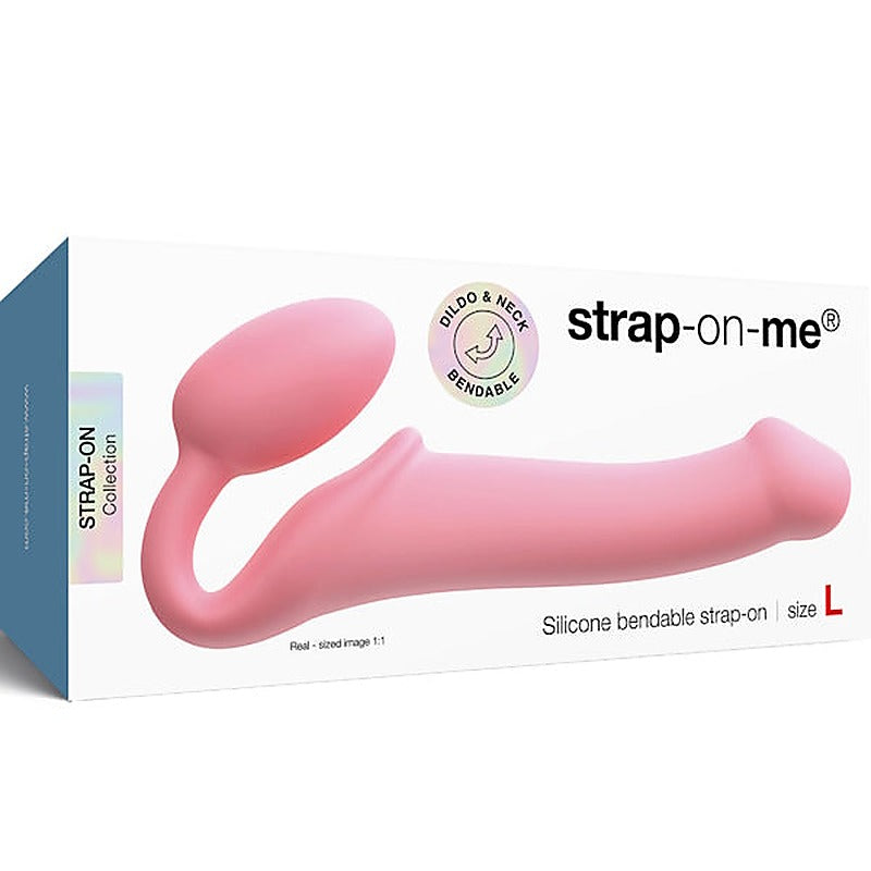 Bendable Strap-On Flexible Dildo by Strap-On-Me - Strap On Sextoys