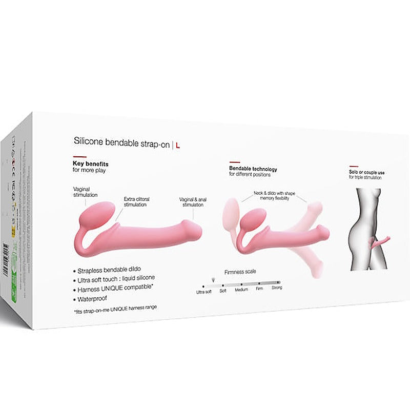 Bendable Strap-On Flexible Dildo by Strap-On-Me - Strap On Sextoys