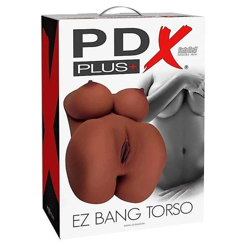 PDX Plus EZ Bang Torso by Pipedream Products - Realistic Butts And Vaginas