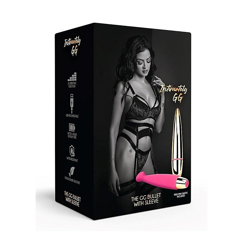 Intimately The GG Bullet Vibe With Sleeve by Cousins Group - Bullet Vibrators