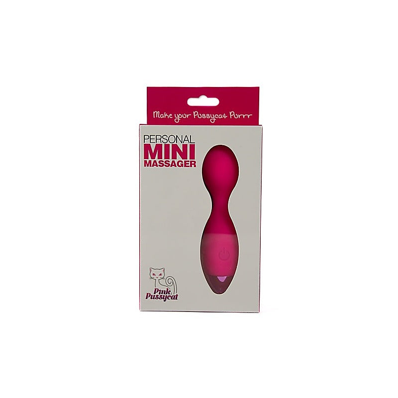Cousins Group Pink Pussycat Personal Mini Wand Massager - Body Wands