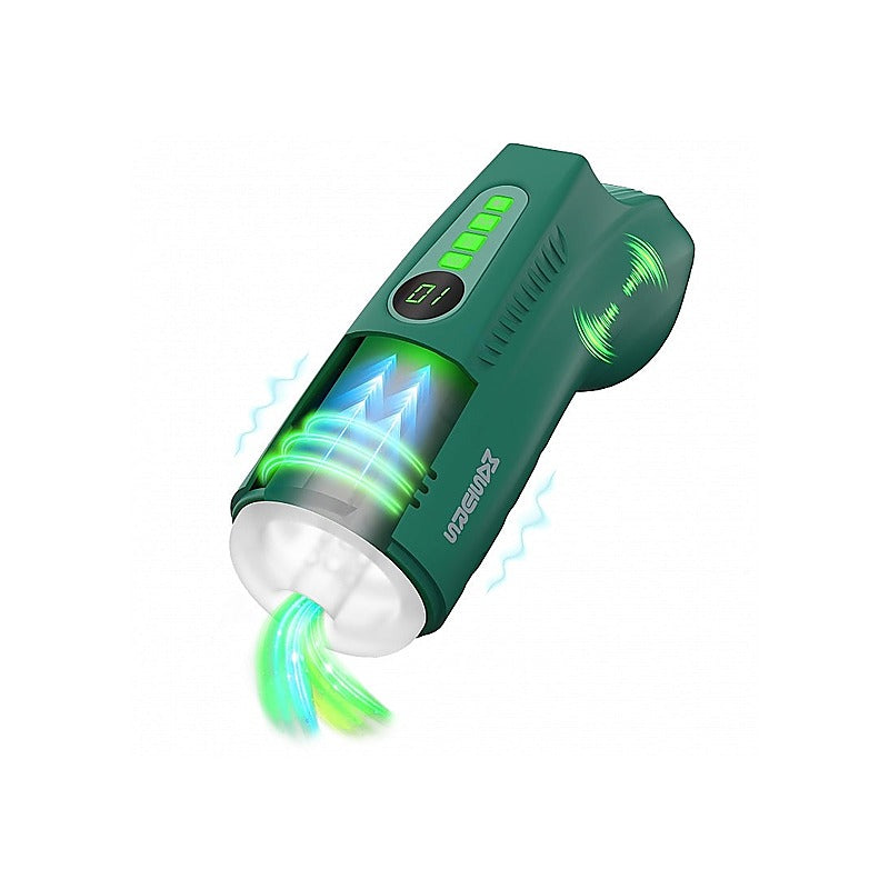 Ayla Forest Warrior Vibrating Stroker by Shots Toys - Masturbators and Strokers