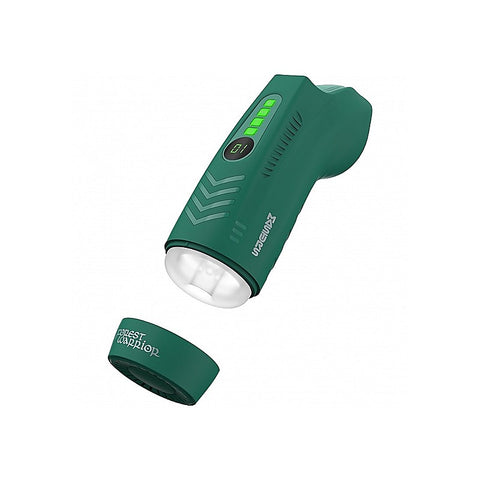 Ayla Forest Warrior Vibrating Stroker by Shots Toys - Masturbators and Strokers