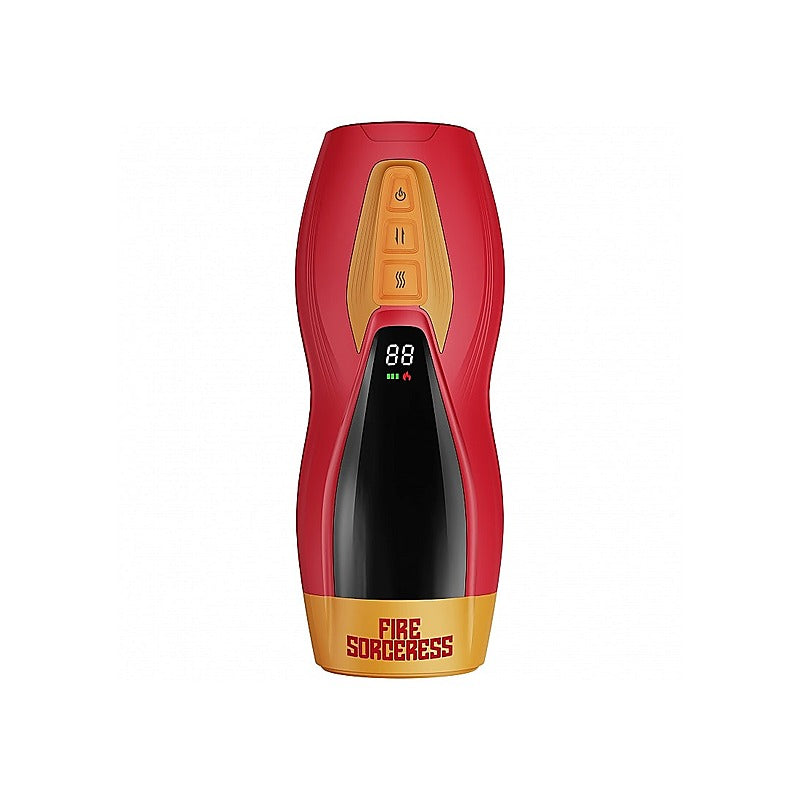 Solara Fire Sorceress Automatic Masturbator by Shots Toys - Masturbators and Strokers