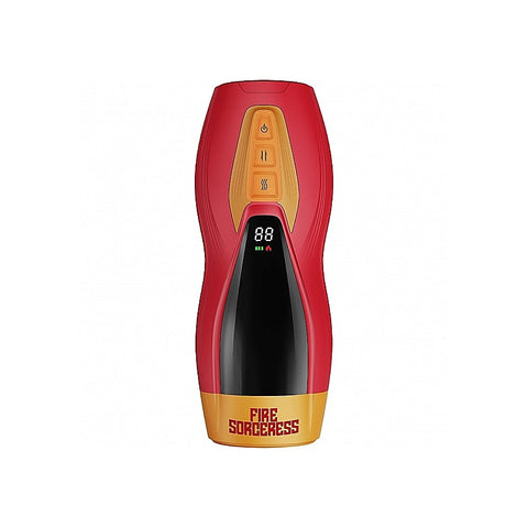 Solara Fire Sorceress Automatic Masturbator by Shots Toys - Masturbators and Strokers
