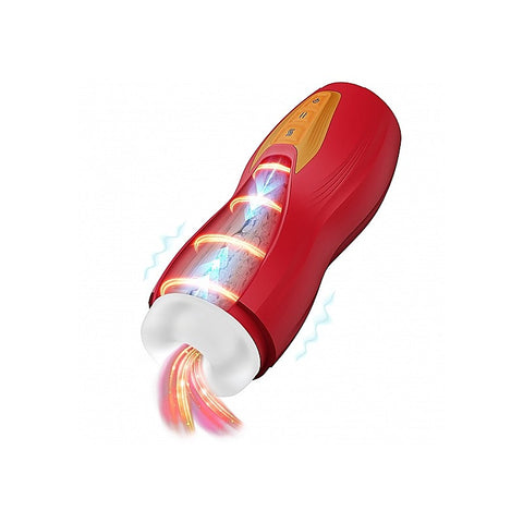 Solara Fire Sorceress Automatic Masturbator by Shots Toys - Masturbators and Strokers