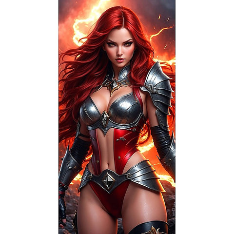 Solara Fire Sorceress Automatic Masturbator by Shots Toys - Masturbators and Strokers