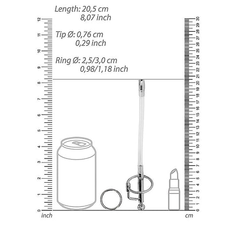 Urethral Sounding Stainless Steel Dilator Stick - Urethral Sounds