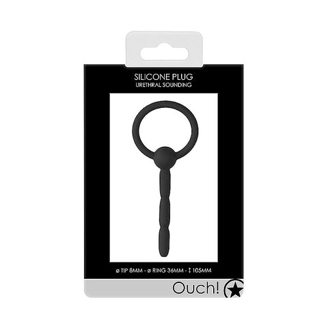 Urethral Sounding Silicone Plug by Shots Toys - Urethral Sounds