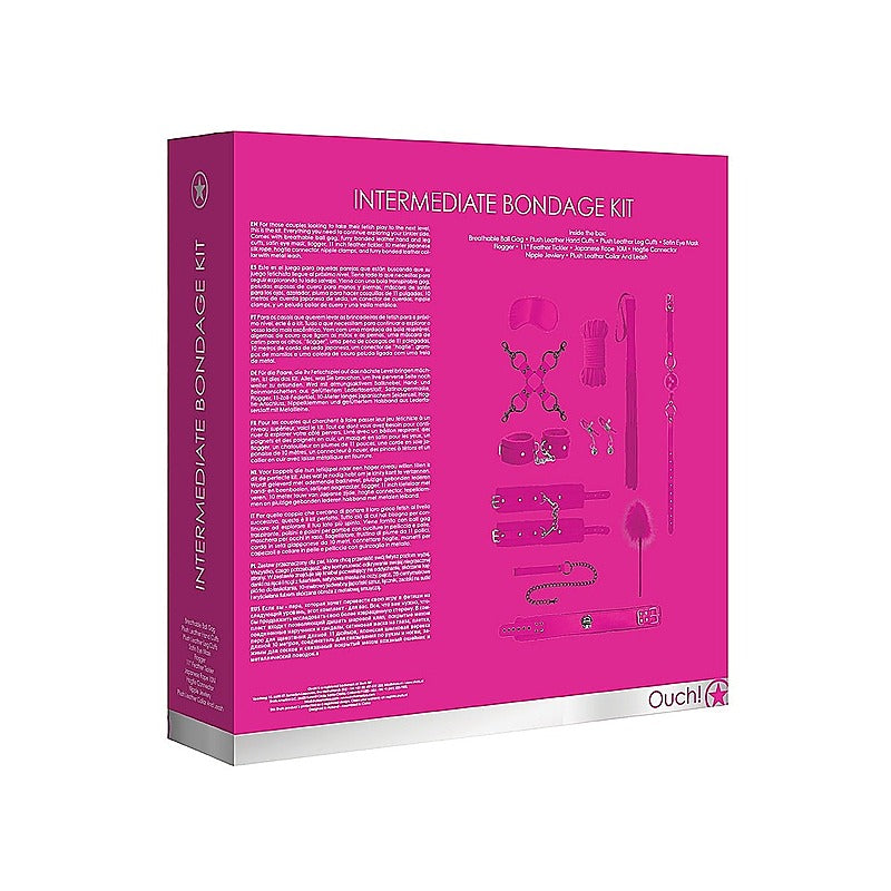 Intermediate Bondage Play Set by Shots Toys - Bondage Kits