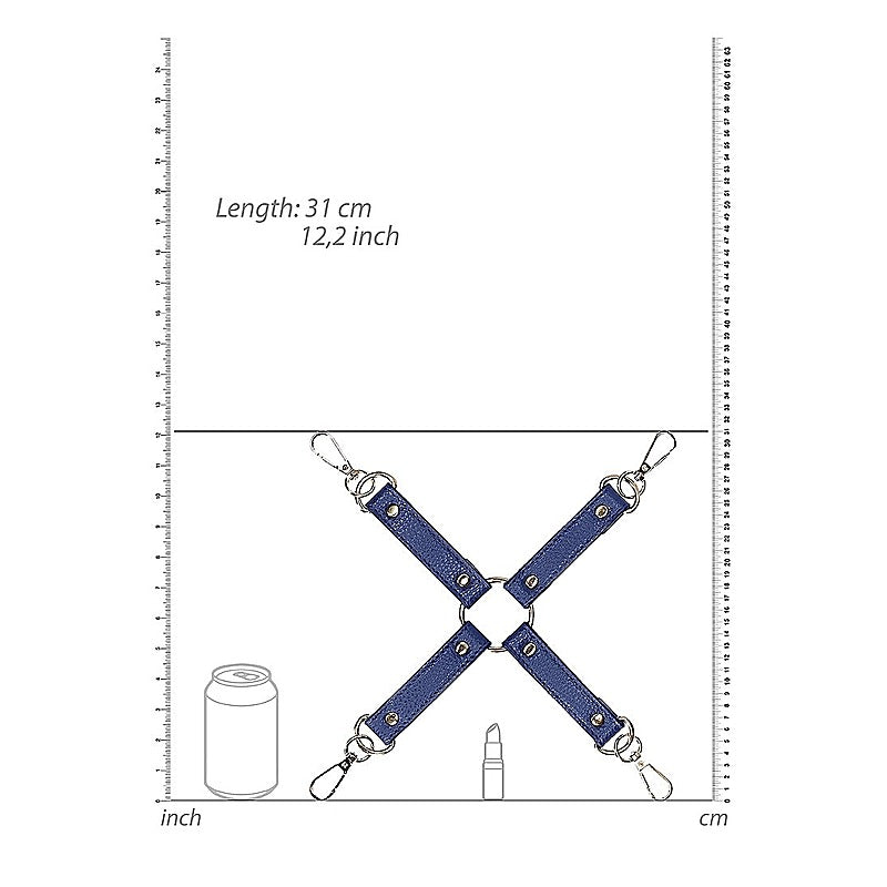 Sailor Theme BDSM Hogtie Connector by Shots Toys - Cuffs And Restraints