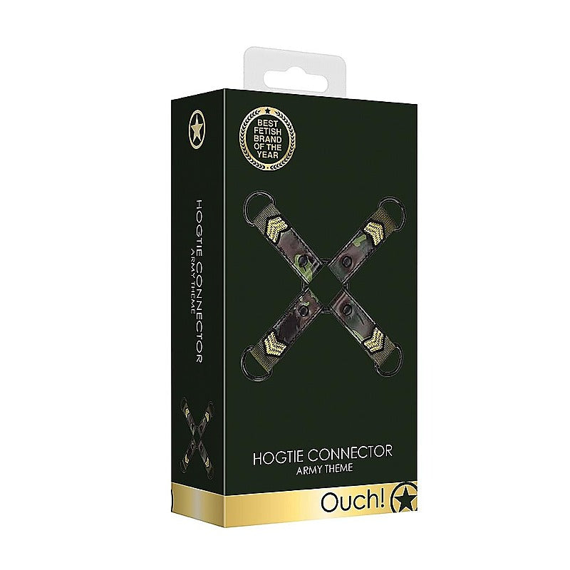 Army Theme Bondage Hogtie Connector by Shots Toys - Cuffs And Restraints