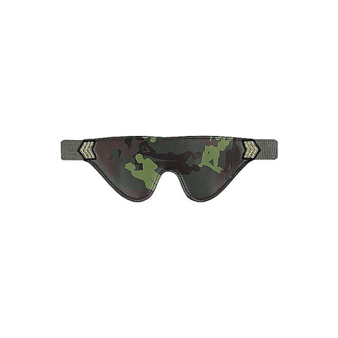 Army Theme BDSM Play Eye Mask by Shots Toys - Masks And Blindfolds