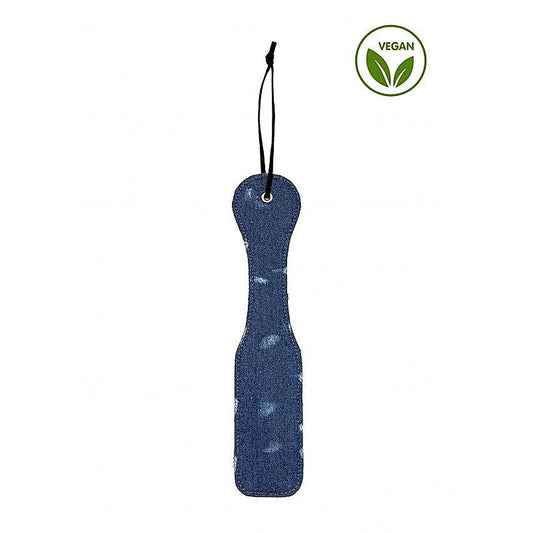 Roughend Denim Style BDSM Paddle by Shots Toys - Paddles And Slappers