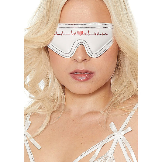 Nurse Theme BDSM Play Eye Mask by Shots Toys - Masks And Blindfolds