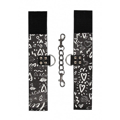 Comfortable Printed Hand Cuffs by Shots Toys - Cuffs And Restraints