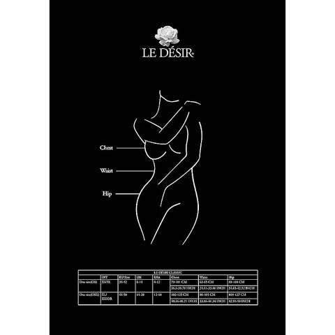 Le Desir Lace Long Sleeved Bodystocking by Shots Toys - Body Stockings