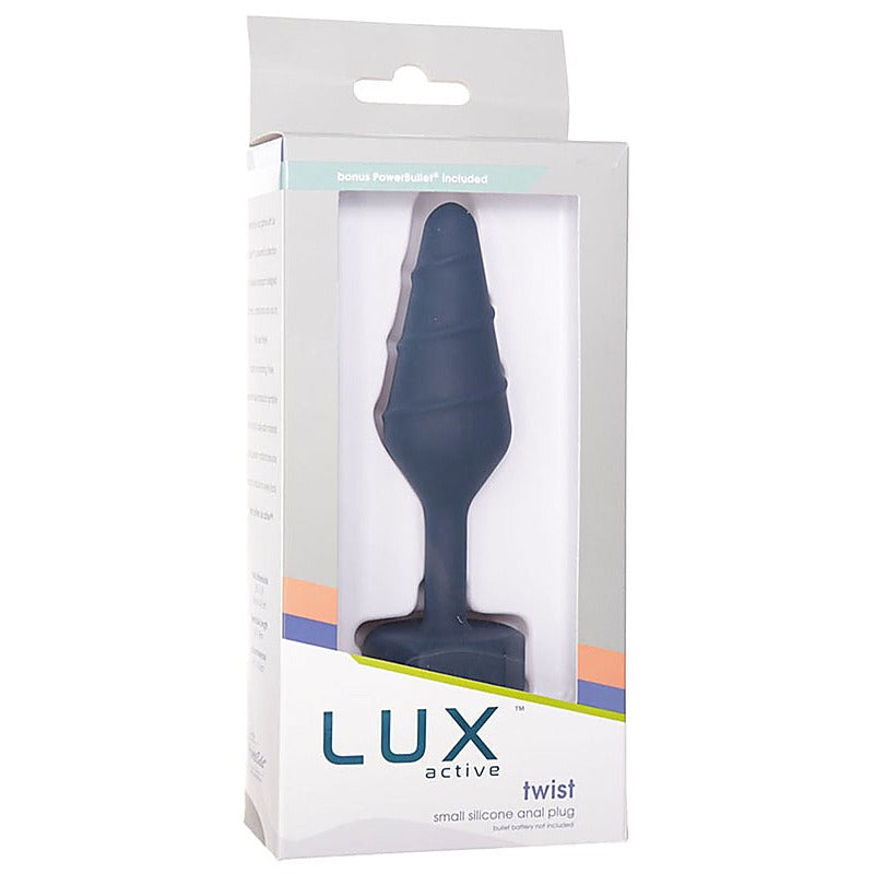 Lux Active Twist Silicone Anal Plug by BMS Factory - Butt Plugs