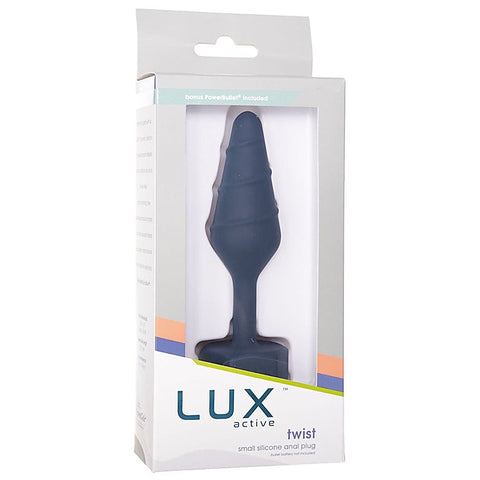 Lux Active Twist Silicone Anal Plug by BMS Factory - Butt Plugs