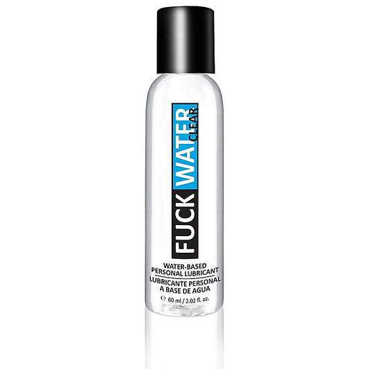 Clear Water Based Personal Lubricant by FuckWater - Water Based Lubes