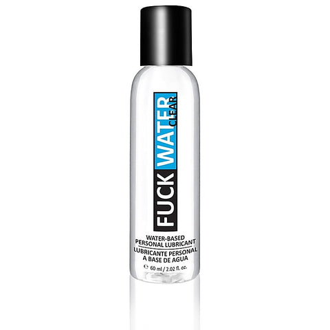 Clear Water Based Personal Lubricant by FuckWater - Water Based Lubes