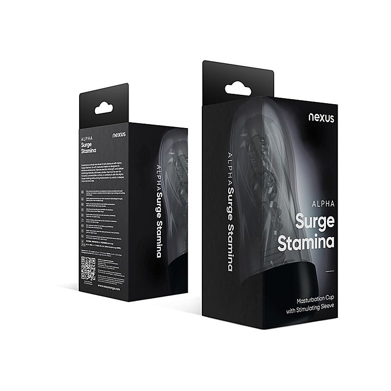 Nexus Alpha Surge Stamina Masturbator Sleeve - Masturbators and Strokers