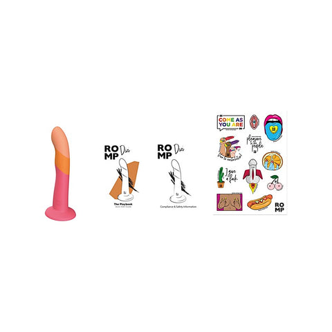 ROMP Dizi Suction Cup Strap On Dildo by Love Honey - Strap On Sextoys