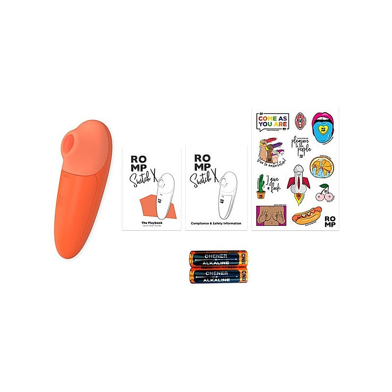 Romp Switch X Compact Clitoral Stimulator by Love Honey - Clit Ticklers and Pulsators