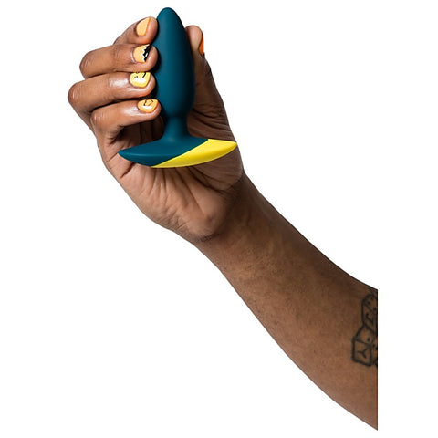 Romp Bass Vibrating Silicone Anal Plug by Love Honey - Butt Plugs