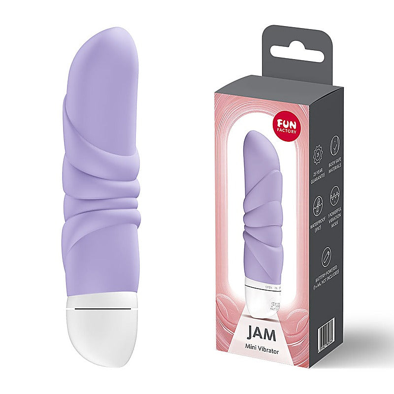 JAM Mini Silicone G Spot Vibrator by Fun Factory - G-Spot Vibrators