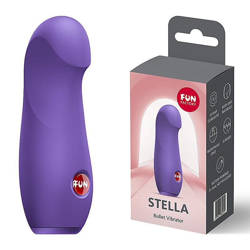 STELLA Silicone Vibrating Bullet by Fun Factory - Bullet Vibrators