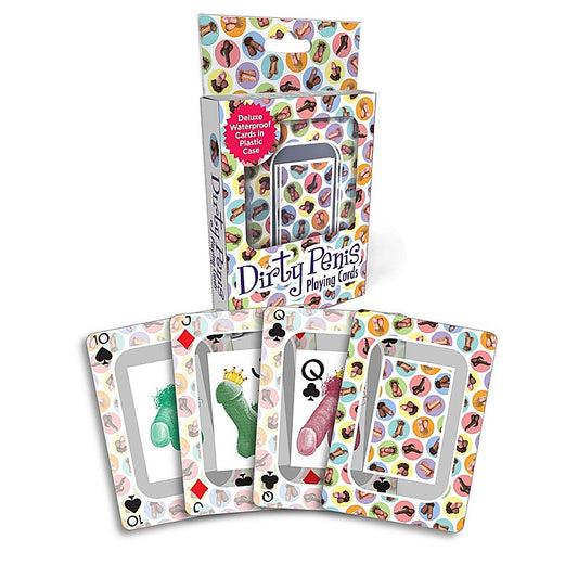 Dirty Waterproof Novelty Playing Cards by Little Genie - Sex Games, Coupons and Tricks